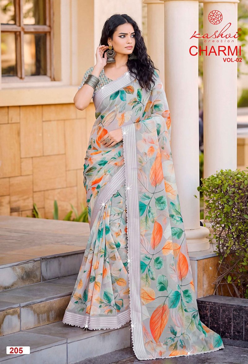 Charmi Vol 2 By Kashvi Weightless Printed Fancy Saree 